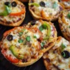 10-Minuten Pizza-Toasties aus der Heißluftfritteuse